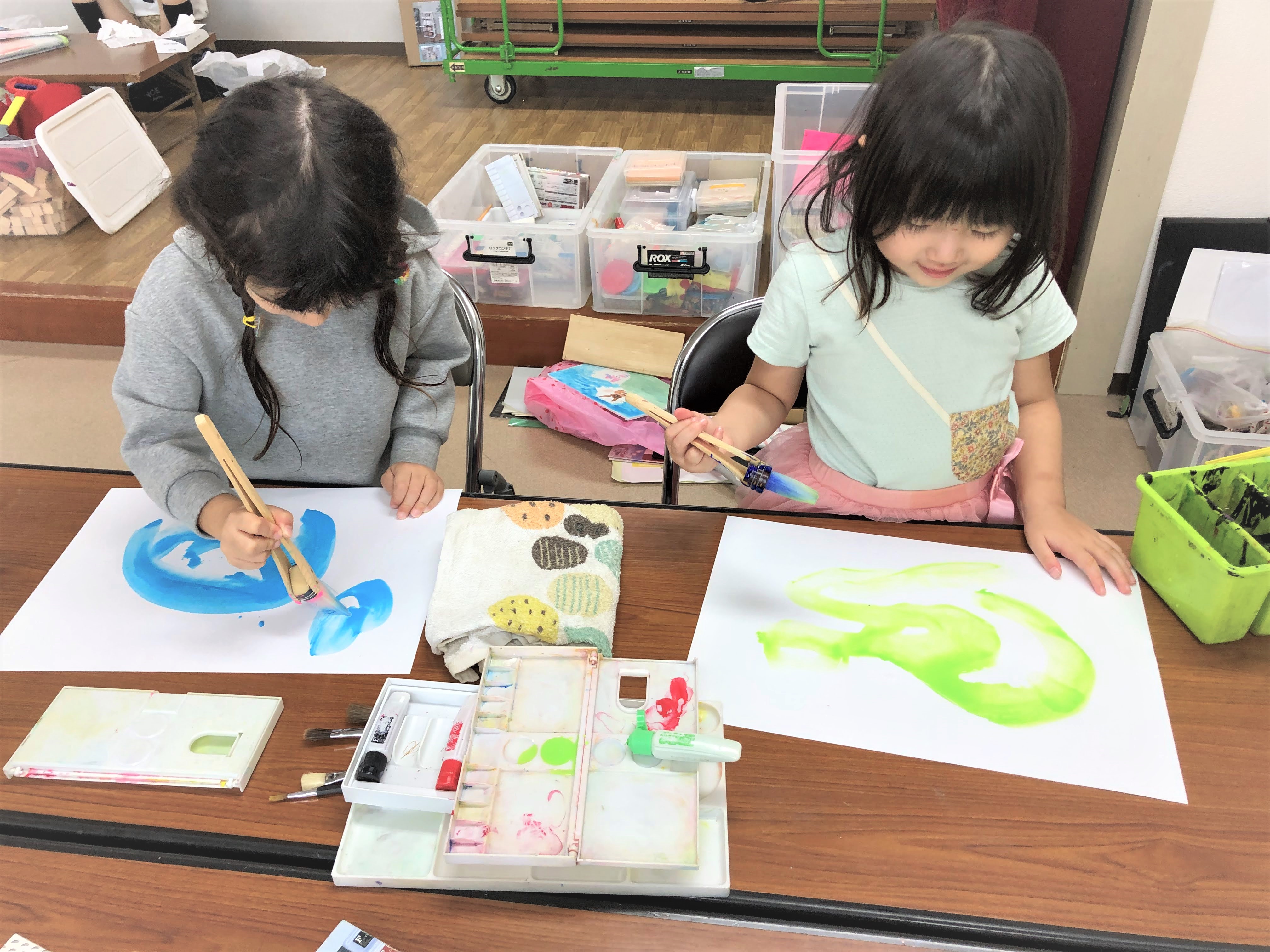 お絵描き教室ゴコッカン活動3